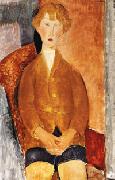Amedeo Modigliani, Boy in Short Pants